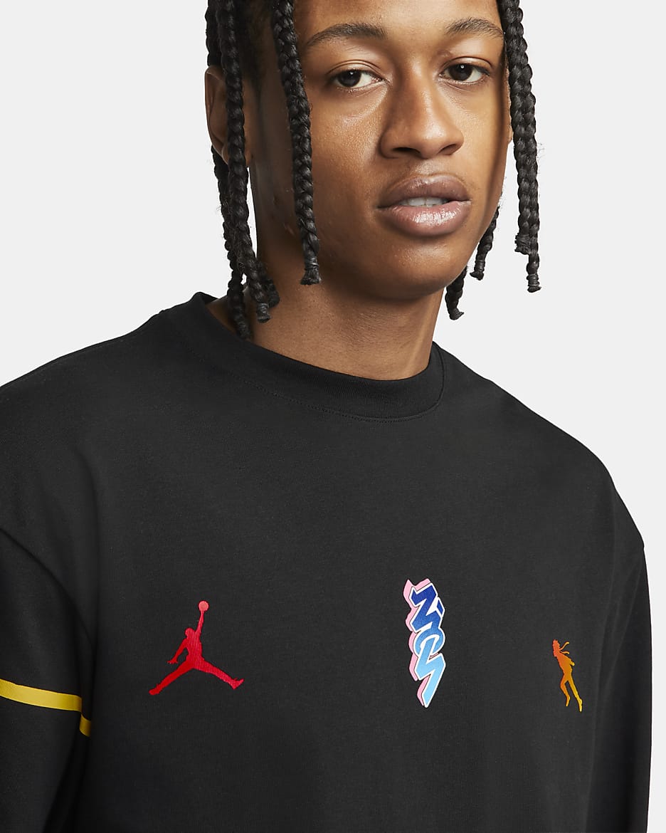 Zion x Naruto Men s Long sleeve T shirt. Nike ID